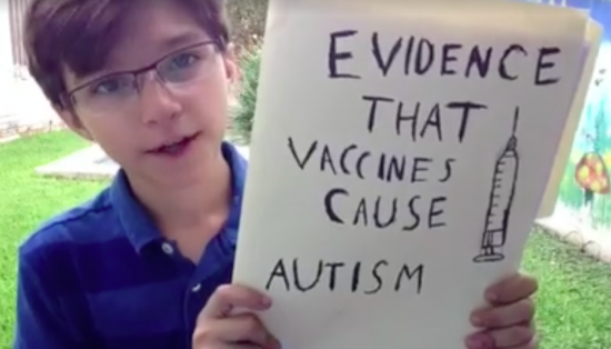 12-Year-Old “Scientist” Claims to Have Folder Full of Evidence Against Vaccines