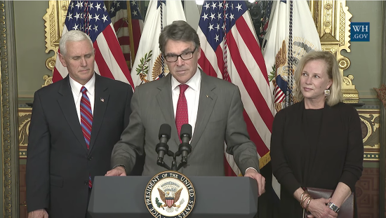 Energy Sec. Rick Perry Denies Humans Are Main Cause of Climate Change