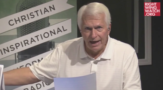 Bryan Fischer, Who Can’t Read, Says Woman Who Sweats Blood Proves Bible Miracle