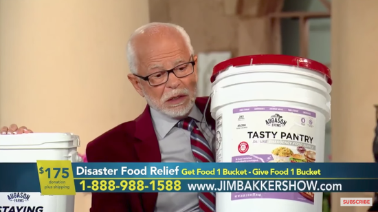 When the World Ends, You’re Going to Want Jim Bakker’s Giant Buckets of ...