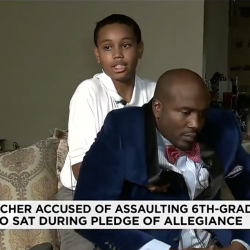 Sixth Grader Allegedly Assaulted by Teacher After Not Standing During Pledge