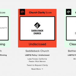 New Website Clarifies Where Various Christian Churches Stand on Homosexuality