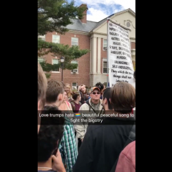 University of Maine Students Drown Out Anti-Gay Preacher With Elvis Song