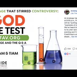 These Atheists Used a Sermon “Proving” God’s Existence as a Charity Fundraiser