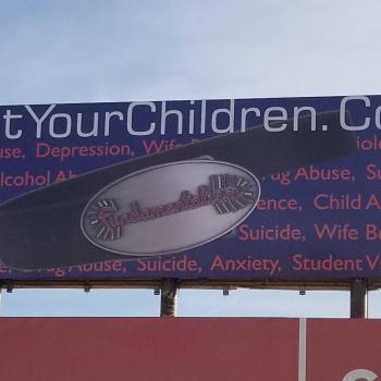 BeatYourChildren.com Billboard Sponsor Wants to End Corporal Punishment