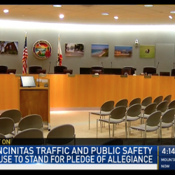 Two Encinitas (CA) Commissioners Aren’t Saying the Pledge and People Are Furious