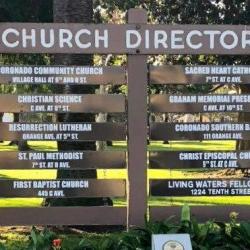 Coronado (CA) Mayor Says Illegal Church Directory in Public Park Will Come Down