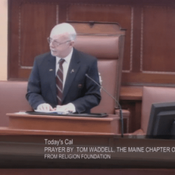 After Long Delay, Maine Senate Finally Allows Atheist to Deliver Invocation