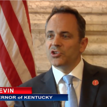 Kentucky Governor: Kim Davis is an “Inspiration” for Breaking the Law for Jesus