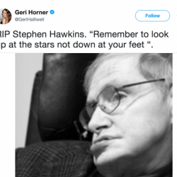 Stephen Hawking = Dead. Richard Dawkins = Alive. Stephen Hawkins = Doesn’t Exist