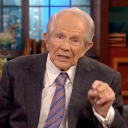 Pat Robertson Praised the Parkland Students for “Getting Out and Protesting”