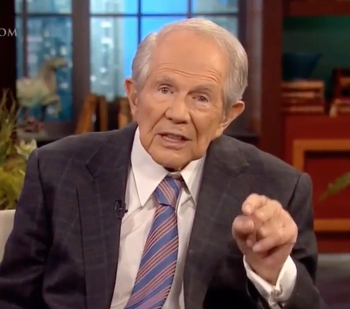 Pat Robertson Praised the Parkland Students for “Getting Out and Protesting”