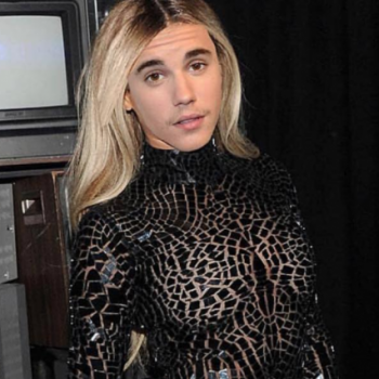 A Picture of Justin Bieber in a Dress Has This Christian Critic All Confused