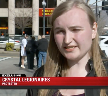 Woman Disrupts Mormon Conference by Yelling, “Stop Protecting Sexual Predators!”