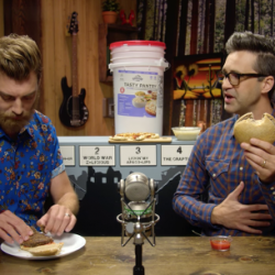 These Guys Tasted Jim Bakker’s Giant Bucket of Food (and Ranked the Contents)