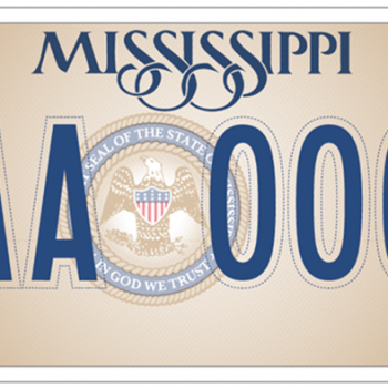 Atheists Sue Mississippi Over Default “In God We Trust” License Plates