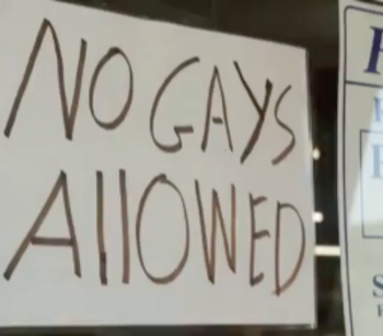 Tennessee Hardware Store Owner Puts Up “No Gays Allowed” Sign… Again