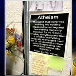Anti-Atheism Sign Removed from Classroom After Whistleblower Alerts Local News