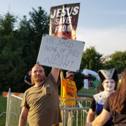 Seen at a Pride Festival in Kentucky…