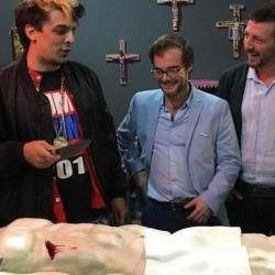 Argentinian Culture Minister Criticized for Taking a Bite of Jesus Cake