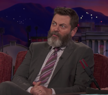 Nick Offerman Dated a Born-Again Christian and Got an “Education” in Lovemaking