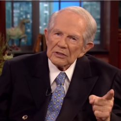 Pat Robertson Lies About Trump During Rant About How the Media Lies About Trump