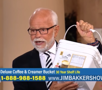 Jim Bakker: Buy My Coffee! You Can Trade It for a Car When the End Times Arrive