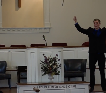 Angry Young Preacher Claims All Gay People Are Pedophiles Based on a Fake Meme