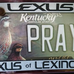 After Christian Complains, Kentucky Reverses Course on “PRAY4” License Plate