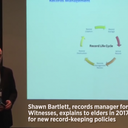 In Video, Jehovah’s Witness Official Urges Destruction of Incriminating Records