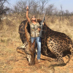 Trophy Hunter Prayed to God Before Killing “Rare” Black Giraffe