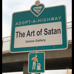Someone Created a Business Called “The Art of Satan” in Order to Adopt-a-Highway