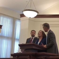 Watch This Woman Call Out Her Alleged Rapist in His Own Mormon Chapel