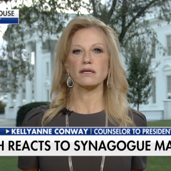 Kellyanne Conway: “Anti-Religiosity,” Not Anti-Semitism, Fueled Synagogue Killer