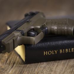 Religious Leaders Quote Bible to Justify Armed Guards Outside Houses of Worship
