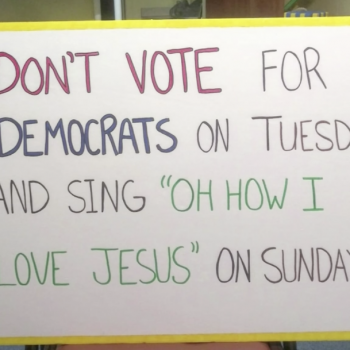 Florida Church No Longer a Polling Place Due to “Don’t Vote for Democrats” Sign