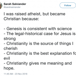 Christian Astrophysicist Has 5 Unconvincing Reasons She’s No Longer an Atheist