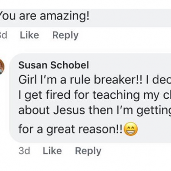 Public School Teacher Brags About Forcing 1st Graders to Memorize Bible Verses