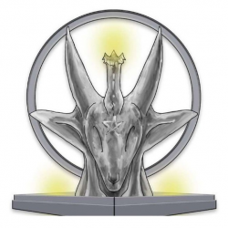 Satanists Will Erect Haloed Goat Head on Michigan Capitol Days Before Christmas