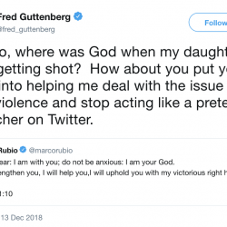 Father of Parkland Shooting Victim Slams Marco Rubio Over God and Gun Violence