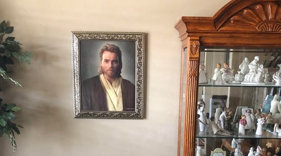 A Man Gave His Mormon Parents a Picture of Obi-Wan Kenobi (But Said It ...