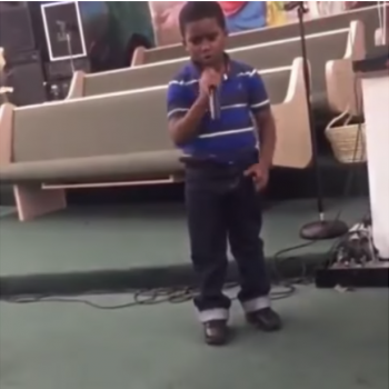 This Six-Year-Old Boy Told a Church Audience, “I’m Tired of This Church”