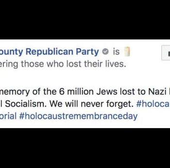 Harris County (TX) GOP Blames “Leftism” for the Holocaust in Now-Deleted Post