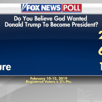 25% of Americans Wrongly Think God Wanted Trump to Become President