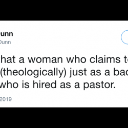 Self-Described Theologian Says Female Pastors Are as Bad as Sex Offender Pastors