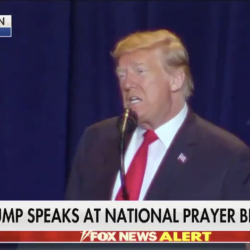 Trump Praises Religious Leaders for Achieving the “Abolition of Civil Rights”