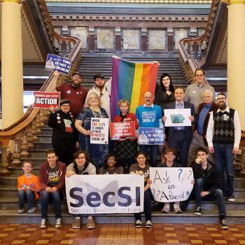 Atheists in Iowa Visited the Capitol for a Day of Lobbying and Invocations