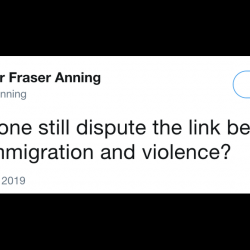 Australian Senator Blames “Muslim Immigration” for White Man’s Act of Terrorism