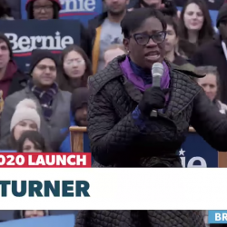 At Bernie Sanders’ Kickoff Rally, Campaign Co-Chair Gives Shout-Out to Atheists