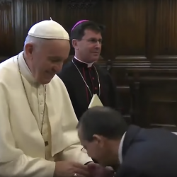 Pope Says “Hygiene” is Why He Snubbed Ring Kisses in Viral Video